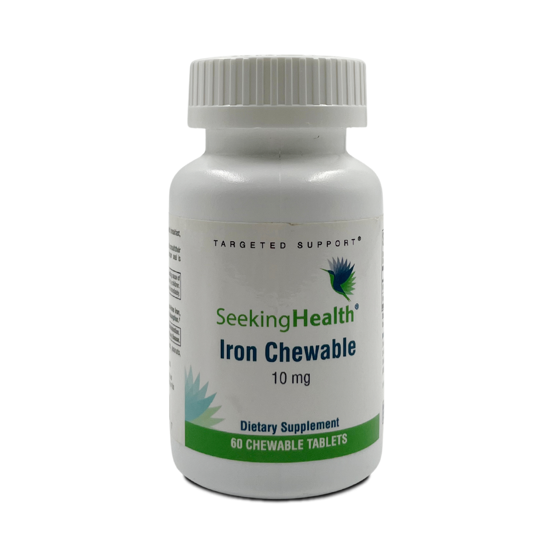 Hierro masticable 10 mg
