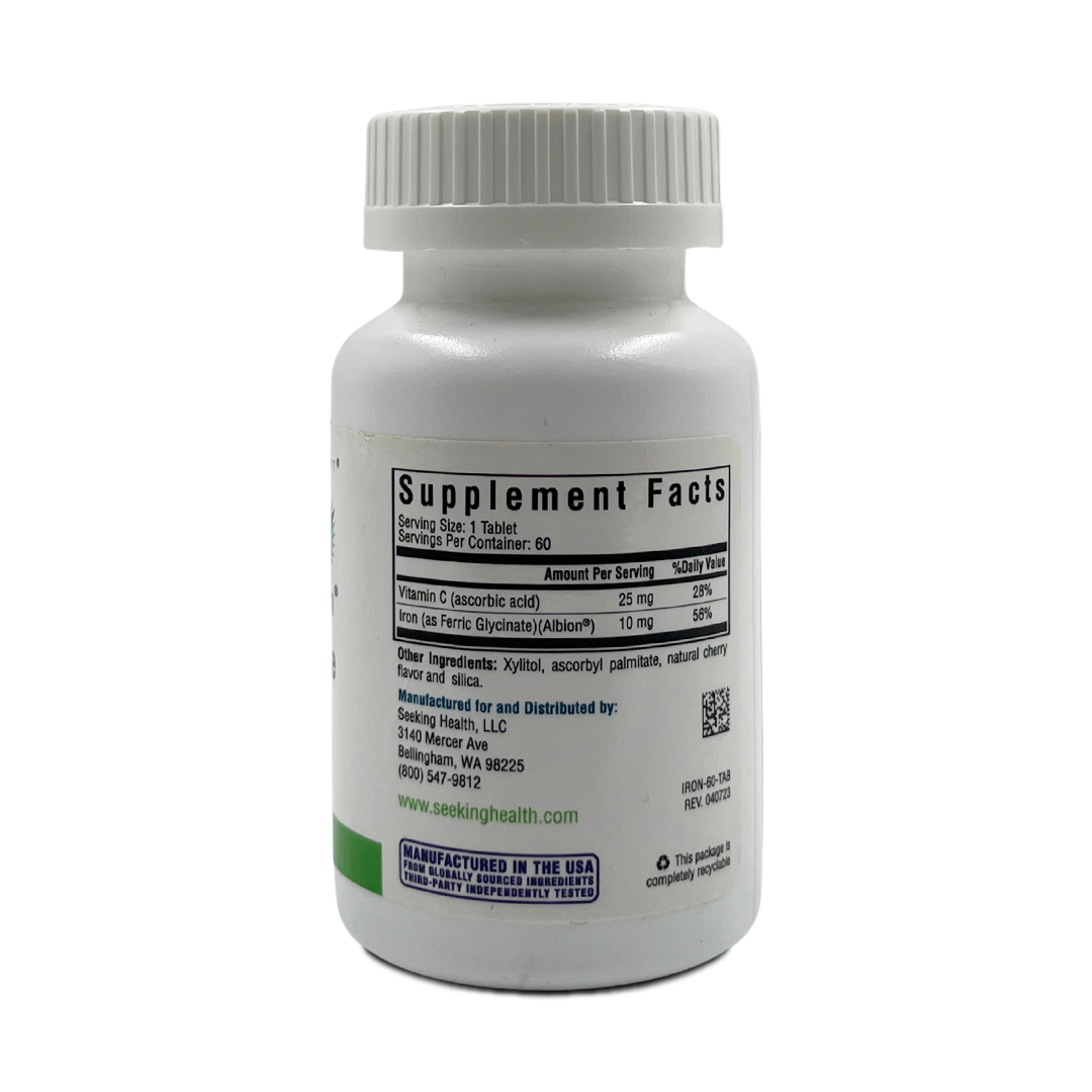 Hierro masticable 10 mg