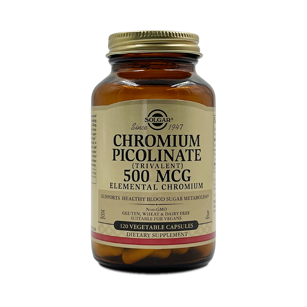 Picolinato de cromo 500 mcg