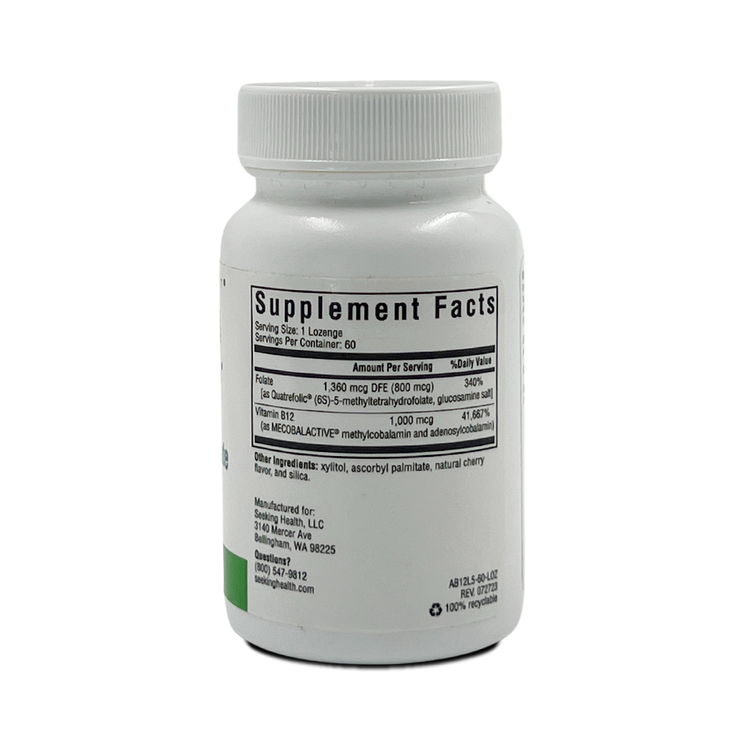 Vitamina B12 con L metilfolato