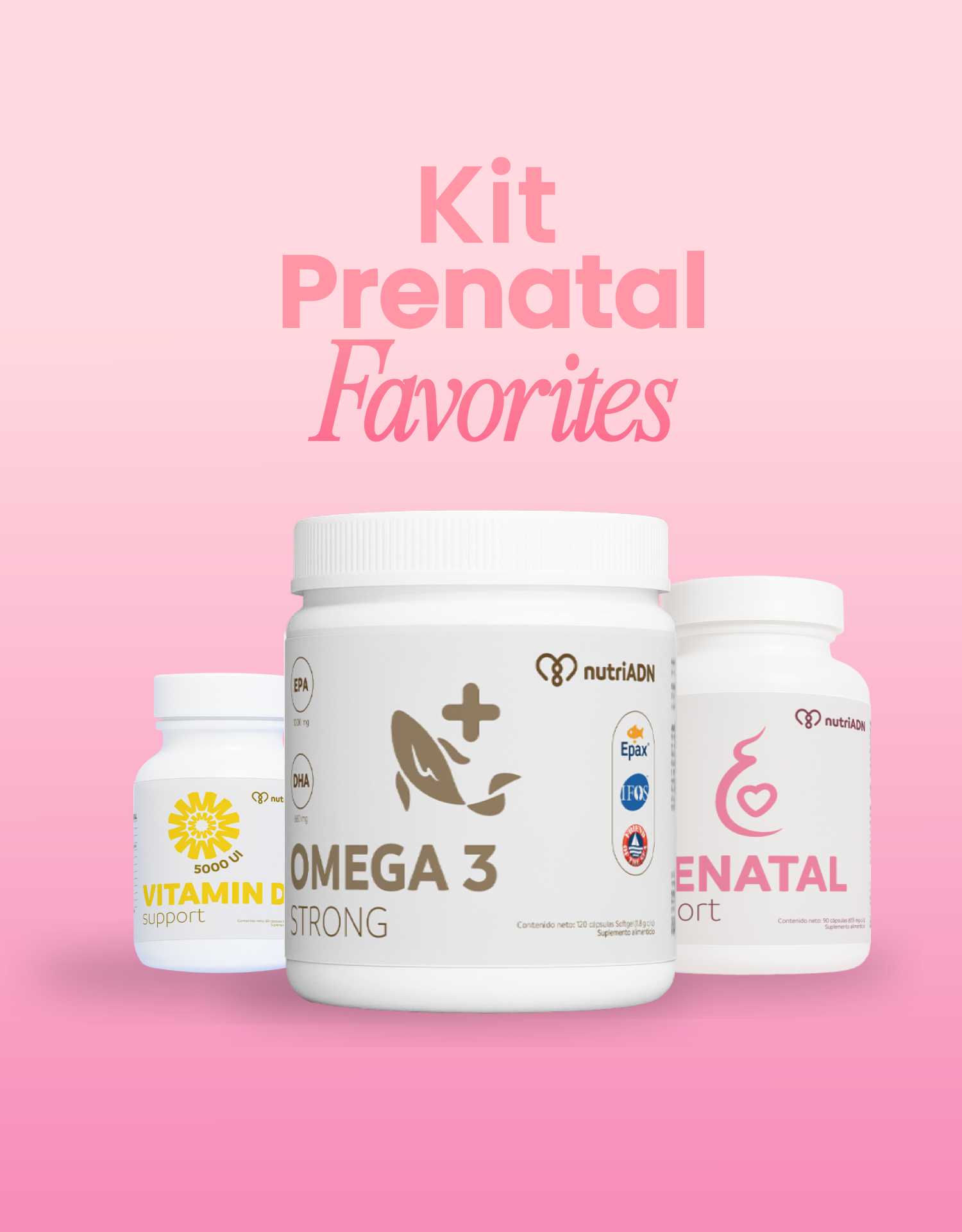 Prenatal Favorites de Nat – El Kit Esencial para tu Embarazo