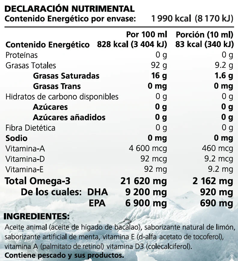 Omega 3 Sabor Limón