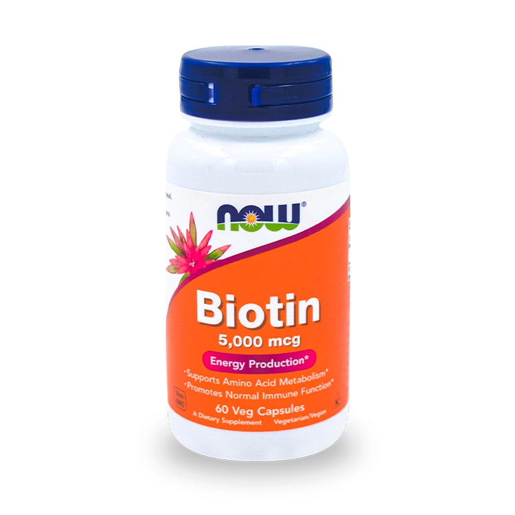 Biotina 5,000 mcg